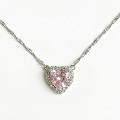 HEART & SWORD ROSE  |  Zestaw naszyjników w kształcie miecza i serca